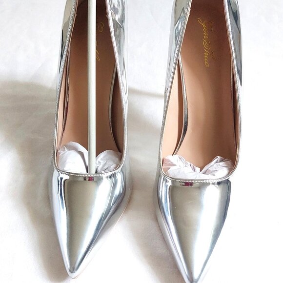 High Heels Pumps for Women Closed Toe, Sexy Pointy Stiletto Heels 4 inches - Picture 2 of 7